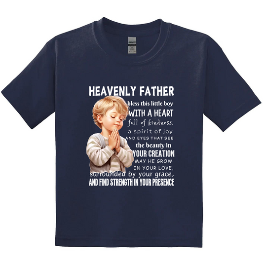Kids/Youth SS Tee - Boys-Heavenly Father