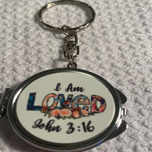 Double Mirror Keychains