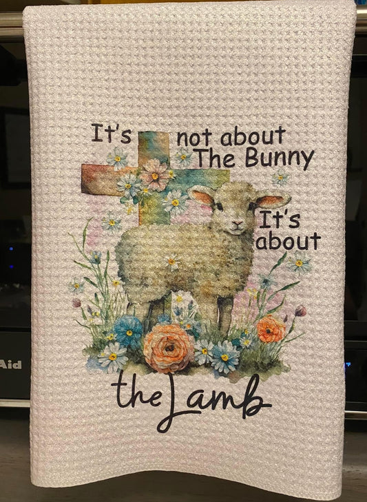 Tea Towel -Easter Lamb