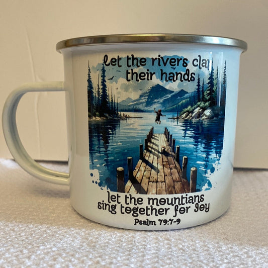 Let the Rivers clap their Hands, Metal Camp Mug