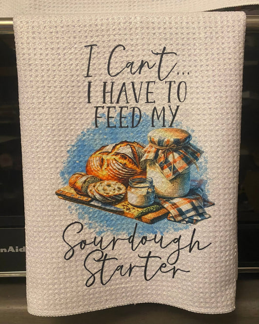 Sourdough StarterTea Towel