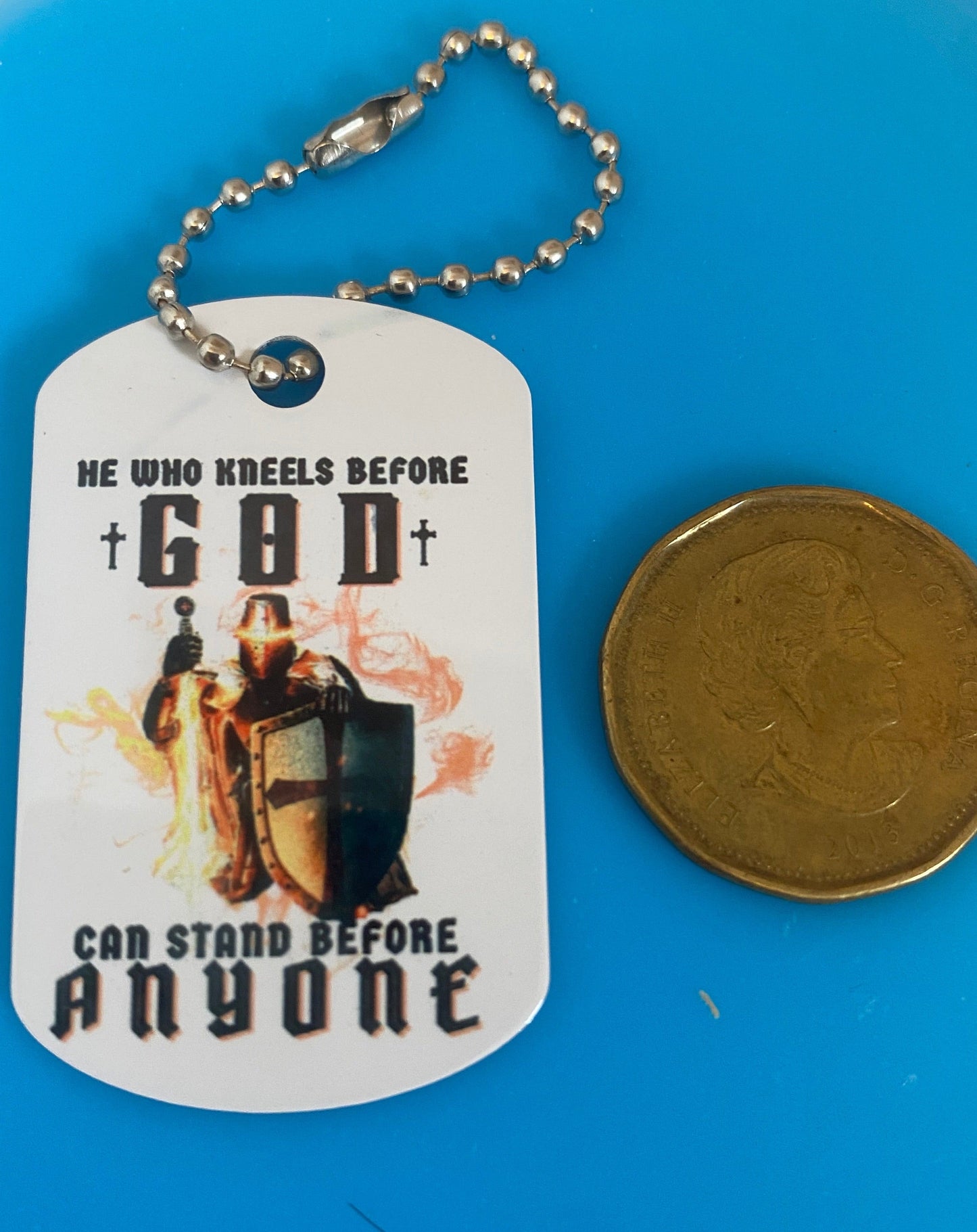 Dog Tag Keychains