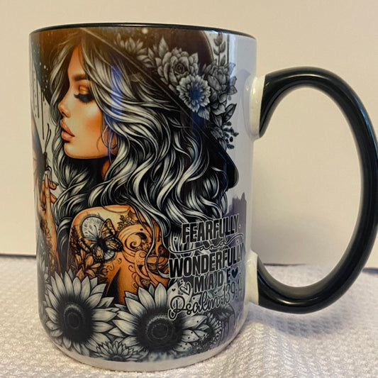 Trendy Girl - Fearfully Made -Ceramic Mug