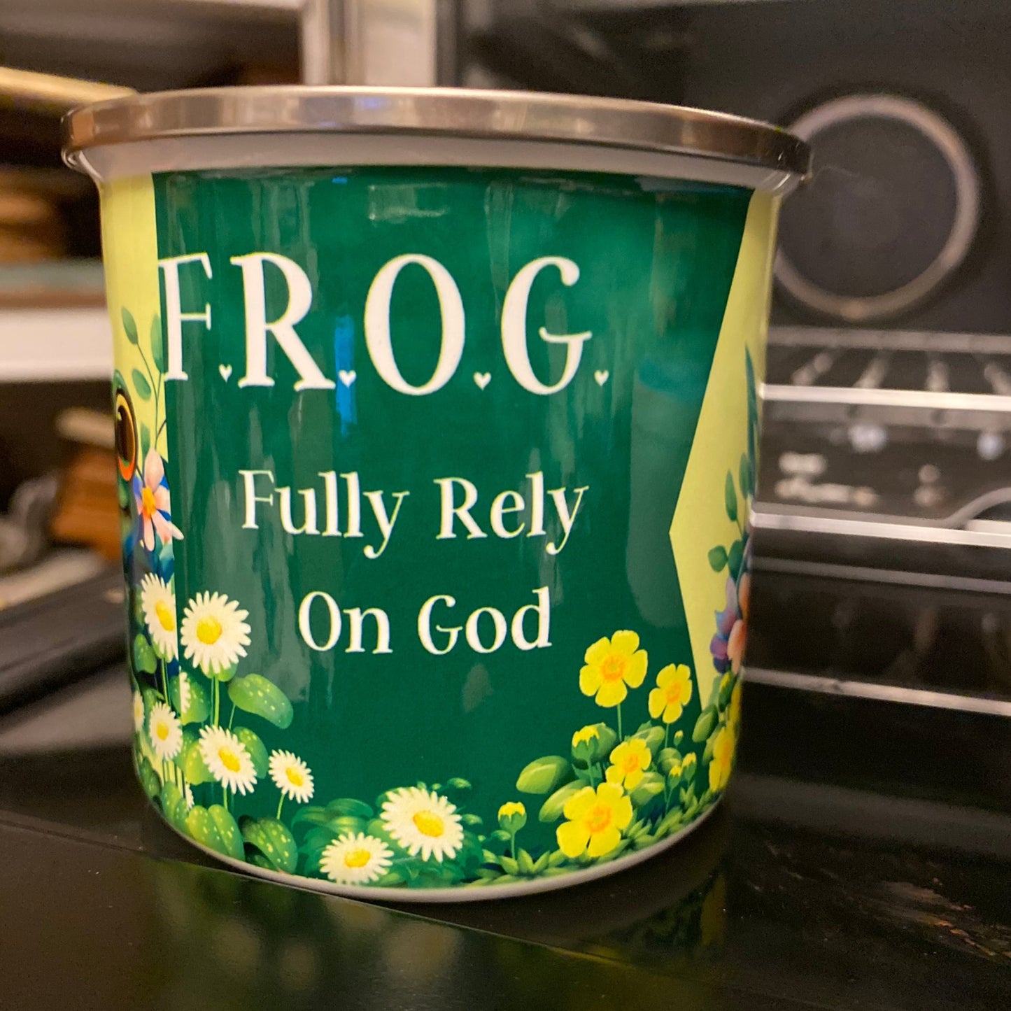 F.R.O.G.- Kids/Youth Metal Mug