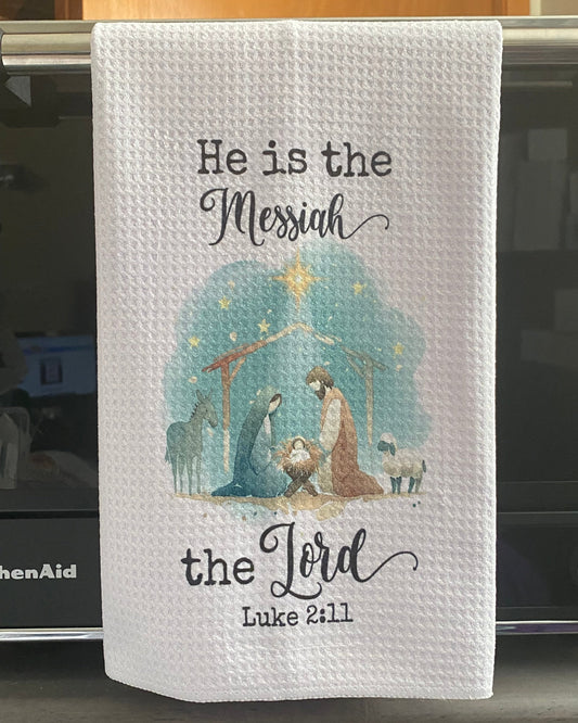 He is The Messiah Tea Towel