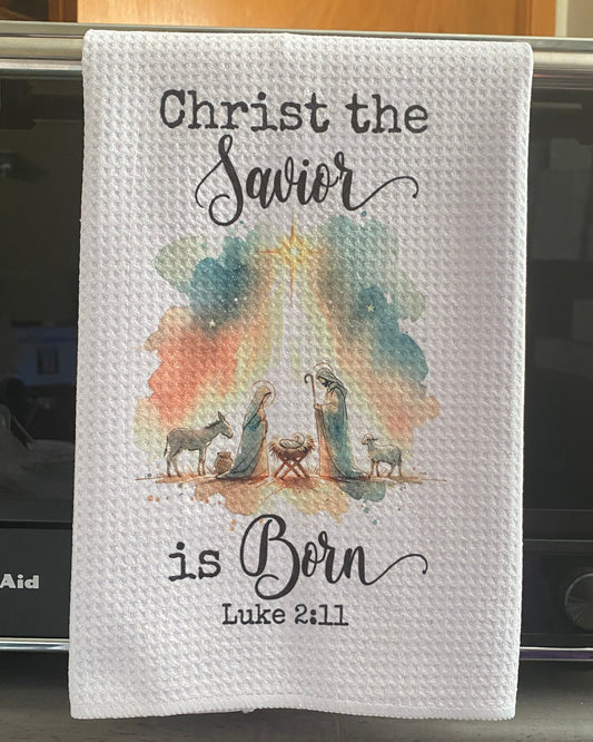 Christ The Savior Tea Towel